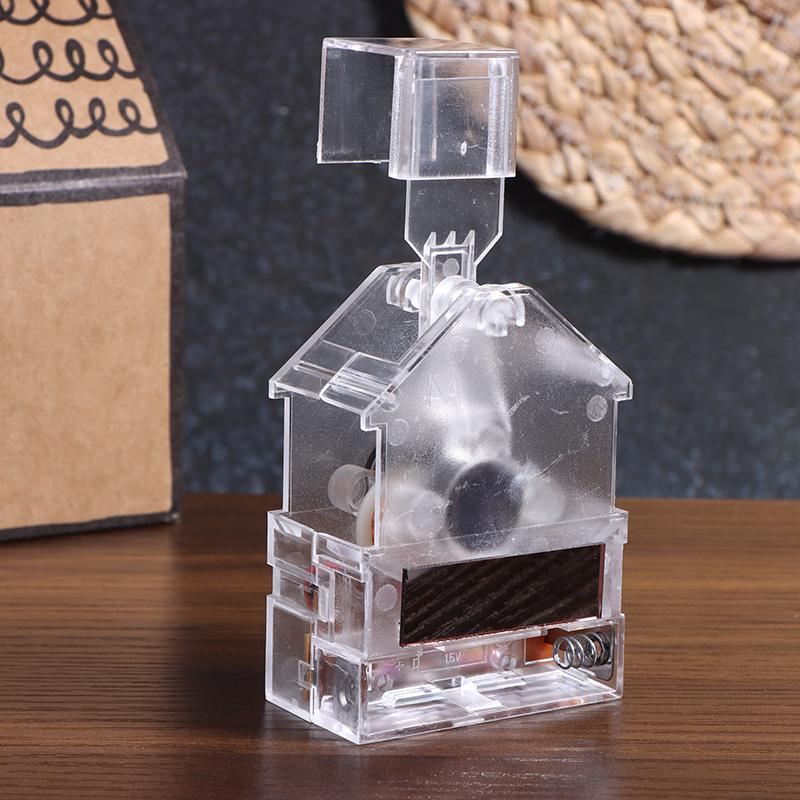 1Pc Auto Swing Display Accessories Creative Solar Energy Acrylic Wobbler Stand Diy Automatically Shake Head Model Car Decoration
