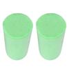 2Pcs Earplugs Sponge Sound Insulation Noise Prevention Household Sound Insulation EarplugsGreen