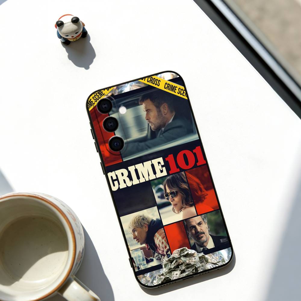 The Movie Crime 101 Phone Case Black Silicone Soft For Samsung Galaxy A73,A72,A71,A70,A53,A52,A51