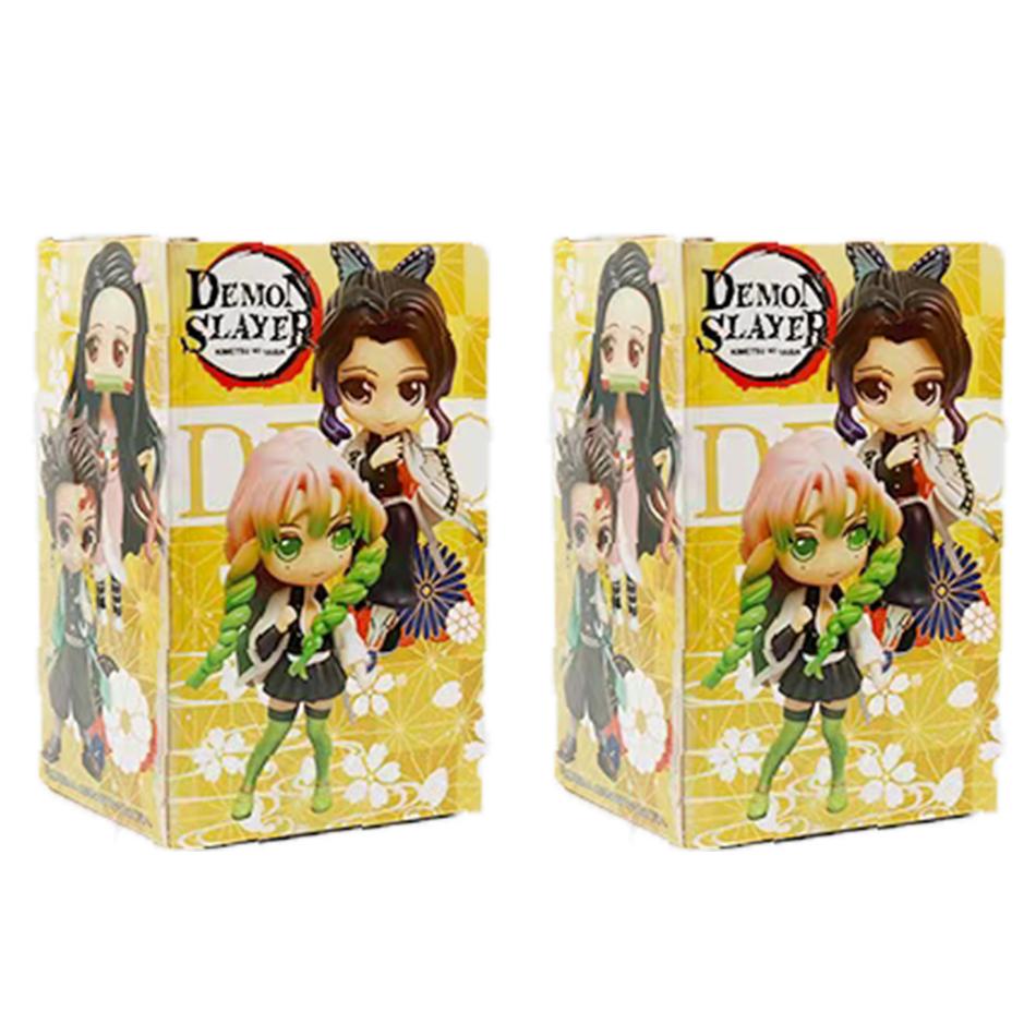 Demon Slayer Anime Action Figure - Kamado Tanjirou Agatsuma Zenitsu Nezuko PVC Model Toy Kimetsu No Yaiba Warriors Action Figure