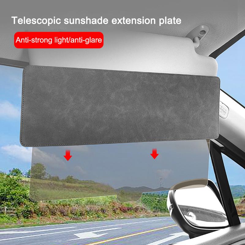 Sun Visor Extension for Cars Anti Glare Design with Double Snap Mechanism for Secure Fit and Easy tallation