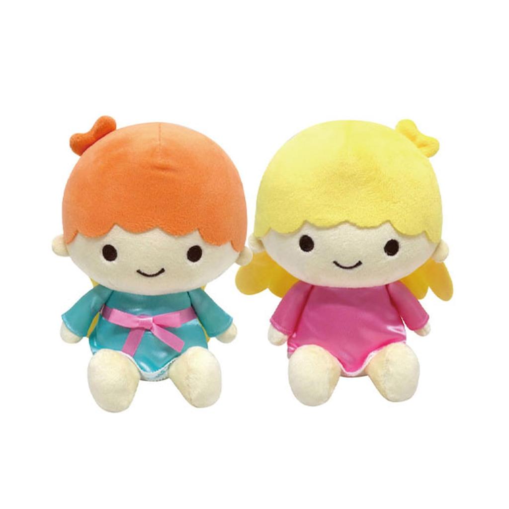 K Company Sanrio Characters Pair of Plush Toys Little Twin Stars (Vintage Retro) SAV-PNU-TS