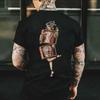 New Style Men Summer 3D Printed T-Shirt Short Sleeve Clothing Loose Casual Graphic Trendy Element Fashion Printing Hipster Tees
