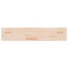 342937 vidaXL Panneau d'étagère 100x20x2,5 cm Bois de chêne massif non traité