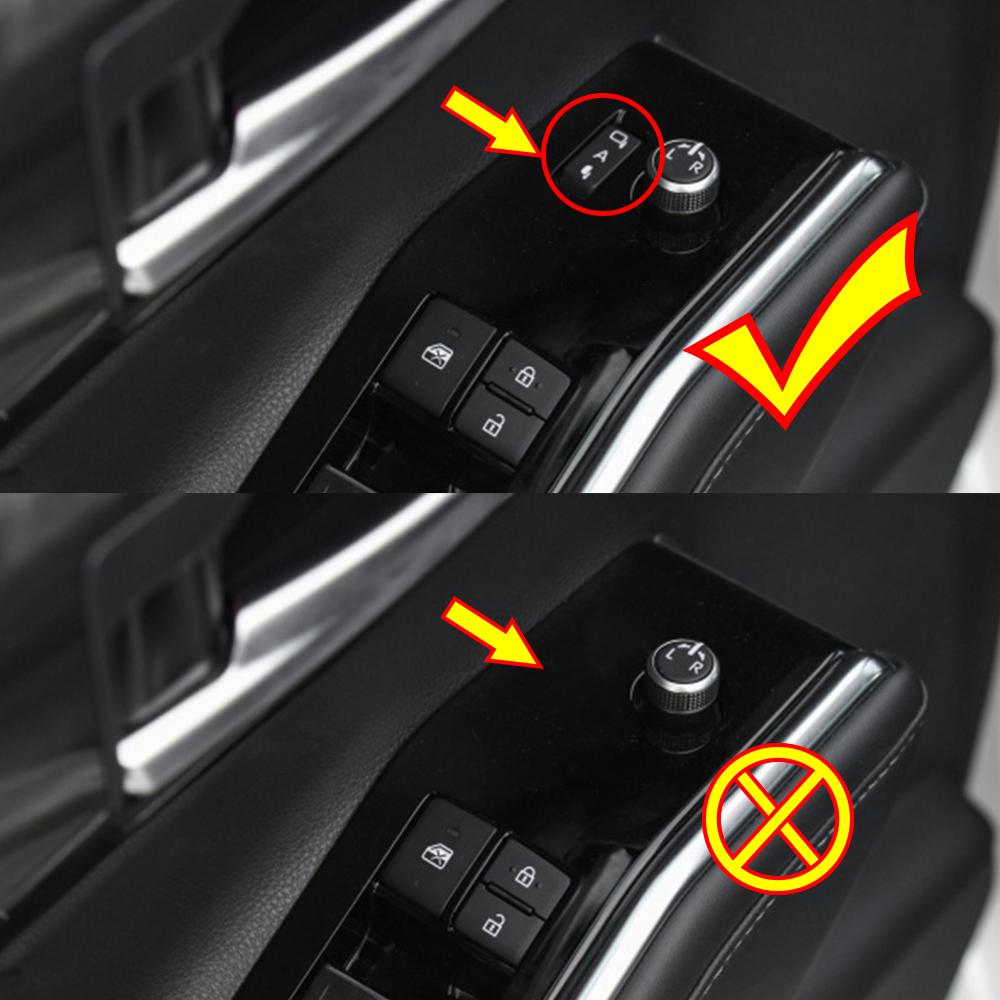 Car Front Seat Armrest Box Panel Decor Sticker Cover Trim Carbon For Toyota Highlander  2022 Interior