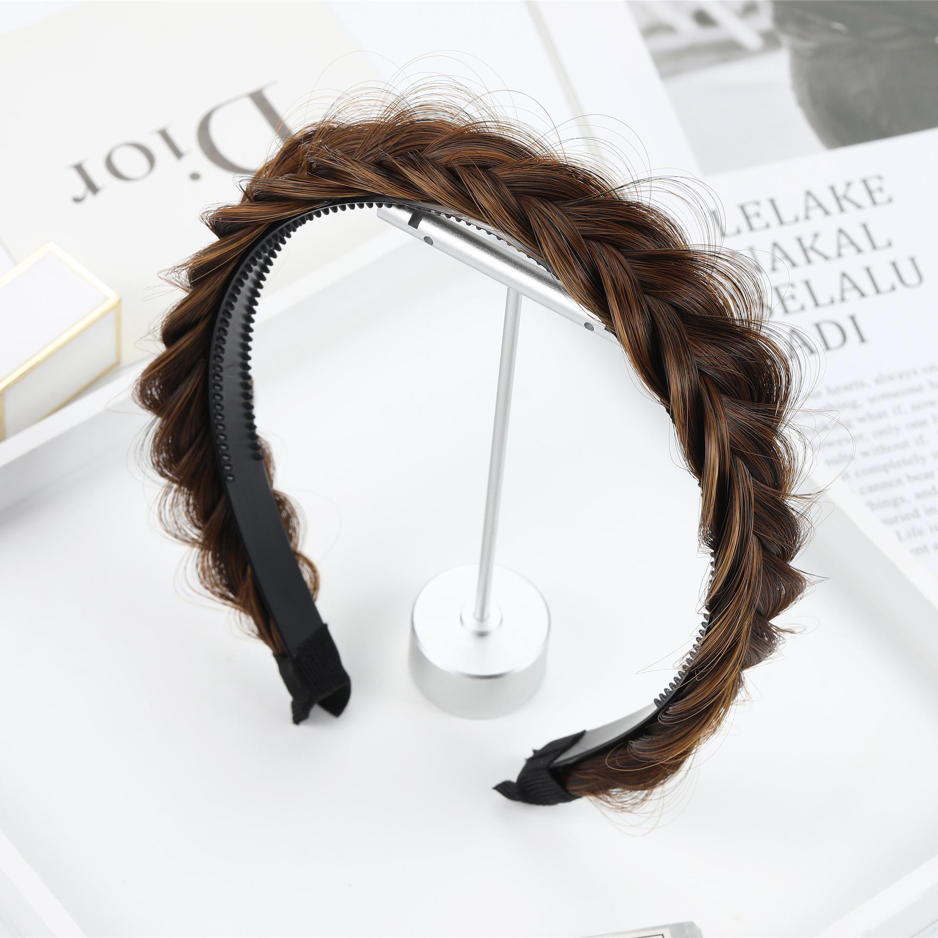 

Ручная работа Коса рыбий хвост Заколка Ободок - Издание 2024 для женщин