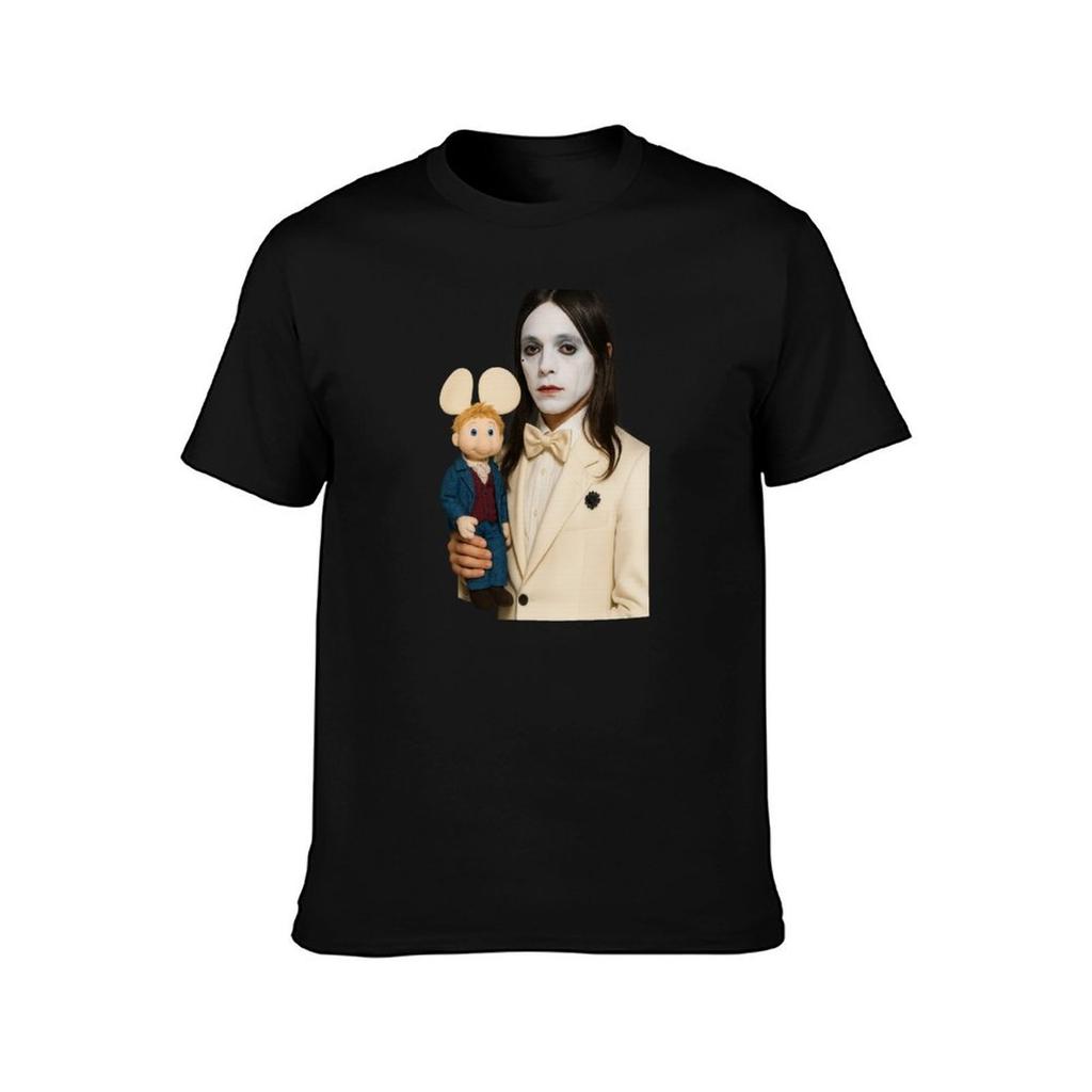 Copia di Lucio Corsi And Mouse T-shirt t-shirt oversize uomo vestiti estetici camicie moda uomo camicie divertenti