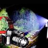 Powerful Bright USB Rechargeable Headlamp Motion Sensor Waterproof Head Lamp  Fishing