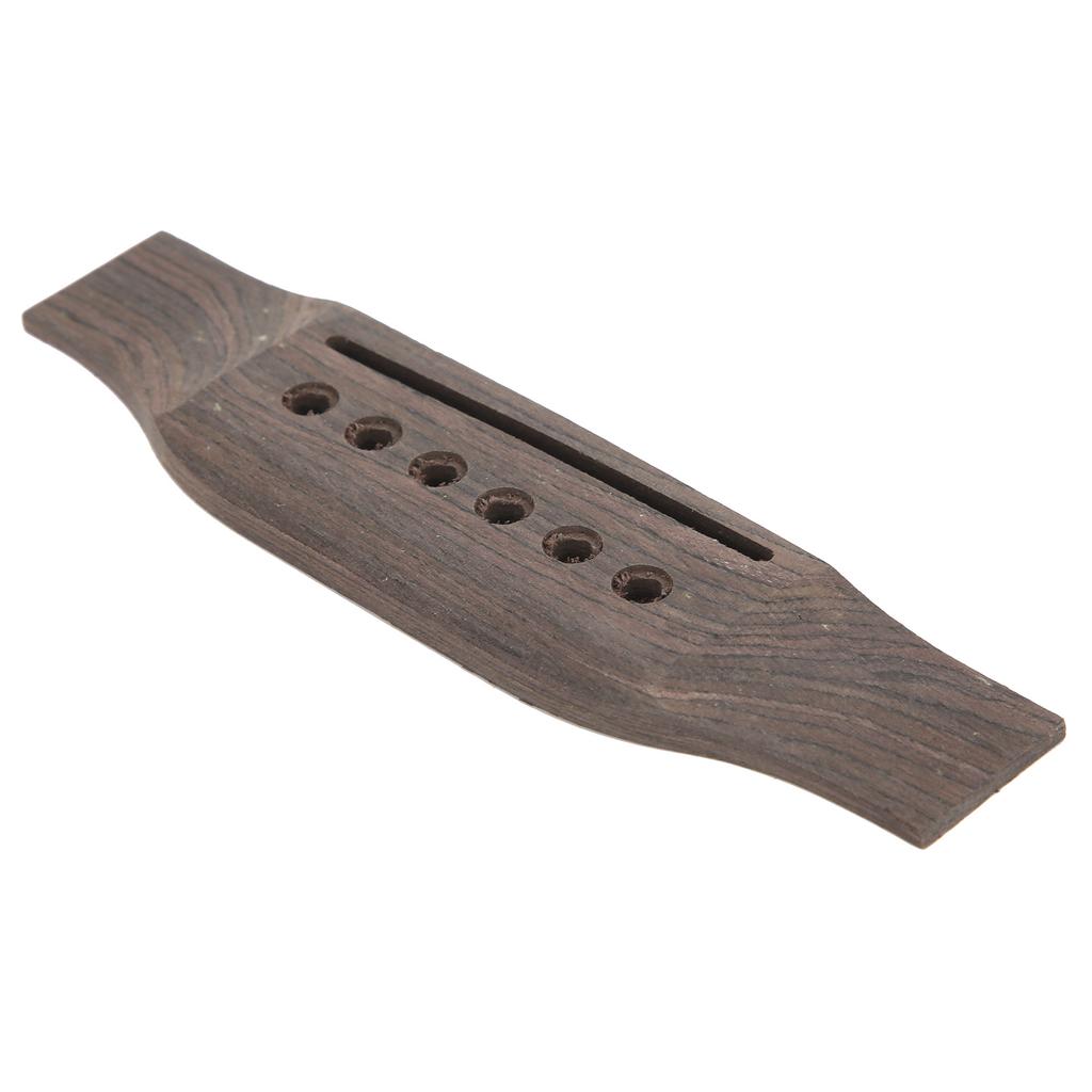 Guitar Bridge Set Nut Saddle String Pins Solid Wood Plastic Replacement Accessories