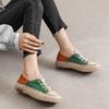 Fashion GKTINOO Genuine Cow Leather Women Sneakers Plus Size Spring Autumn Ladies Casual Shoes Retro Vulcanized Woman Summer Loafers