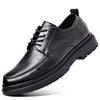 2024 Leisure Leather Men Casual Shoes New Arrival Oxford Footwear High Quality Business Men Gentleman Formal Wedding Dress Shoes