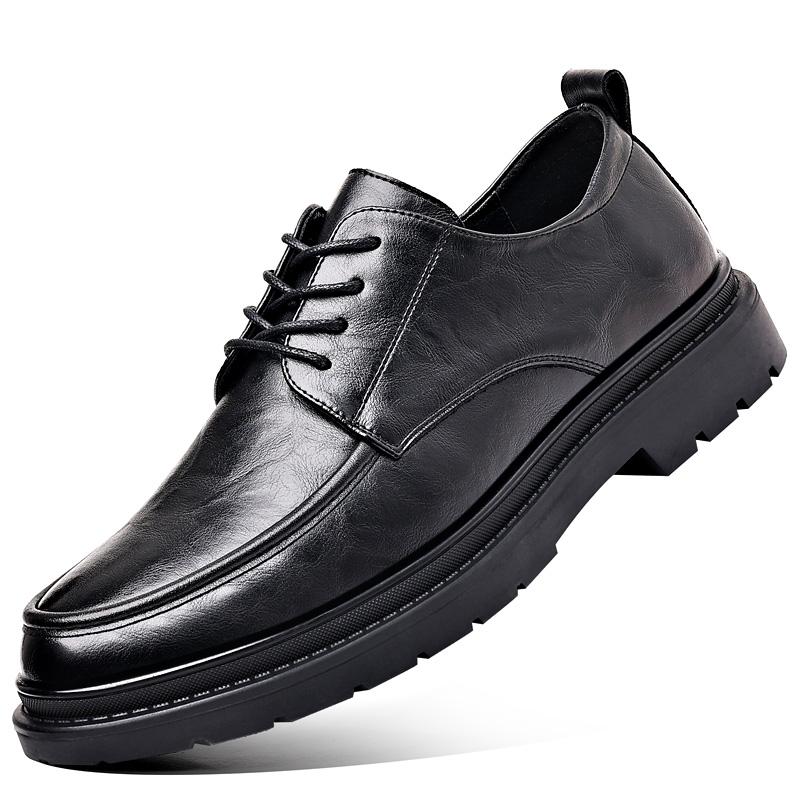 2024 Leisure Leather Men Casual Shoes New Arrival Oxford Footwear High Quality Business Men Gentleman Formal Wedding Dress Shoes