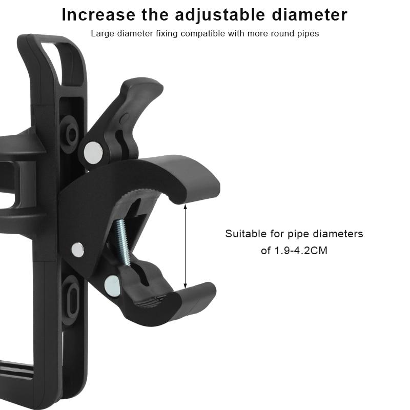 Fahrrad-Flaschenhalter, 360-Grad-Wasserflaschen-Getränkebecherhalterung, universeller Outdoor-Reit-Wasserflaschen-Getränkehalter, Fahrradzubehör
