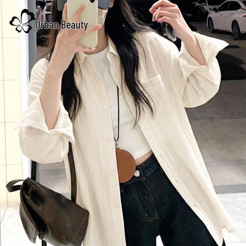 Women s Lyocell Blend Loose Fit Shirt S