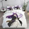 3D Print Anime Frieren Wiki Printed Bed Set Duvet Cover Pillowcase Bedding Set Bed Linen Sheet Quilt Cover Full Queen King Size