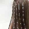 Pieces European and American TEUMSHEIN Popular DIY Wig Dreadlocks Accessories Silver Hollow Braids Hair Buckle