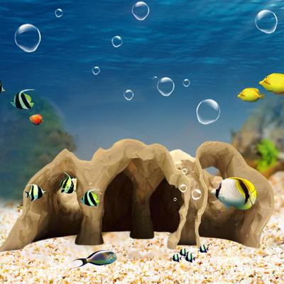 Aquarium Höhle Garnelen Tunnel Haus Garnelen Und Fisch Aquarium Dekoration Für Lebensraum Guppy Cory Kleine Buntbarsch Reptil Wels Einsiedlerkrebs