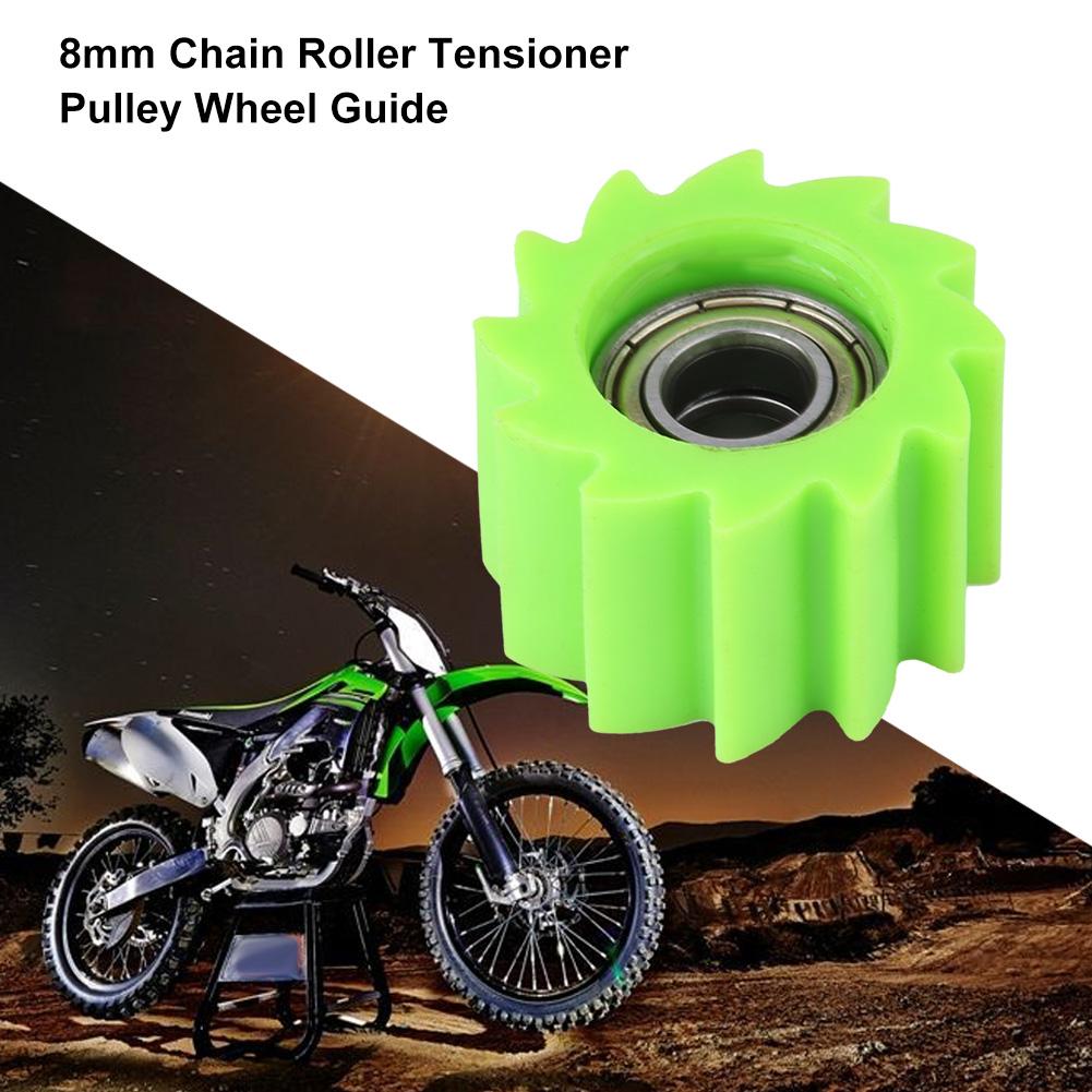 Οδηγός Τροχαλίας Τεντωτήρα Αλυσίδας για Μοτοσυκλέτα Kawasaki KX250F KX450F 20062016 (Πράσινος)