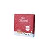 Creative Fashion Simple Christmas Small Spoon Gift Set Stainless Steel Spoon Tableware Round Cake Dessert Ice Cream Spoon