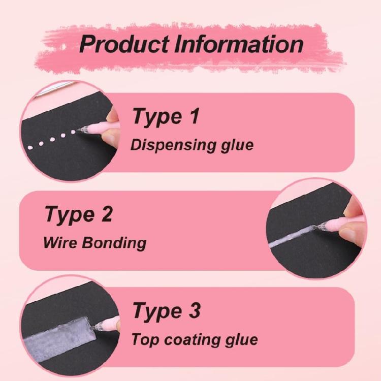 12Pcs 6 Color Roller Glues Pen Quick Dry Drying Adhesive Apply Glues Like Writing for Art Craft Card Making Scrapbooking