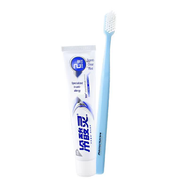 Cold Acid Ling Professional Anti-Sensitive Toothpaste & Toothbrush Set, 3-Pack