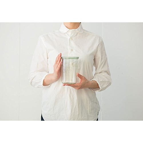 WECK Molded Glass Storage Container, 750ml, WE-743