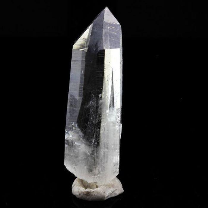 Pierres et Minéraux. Quartz. 26.42 ct. La Gardette Mine, Bourg d'Oisans, Isère, France.