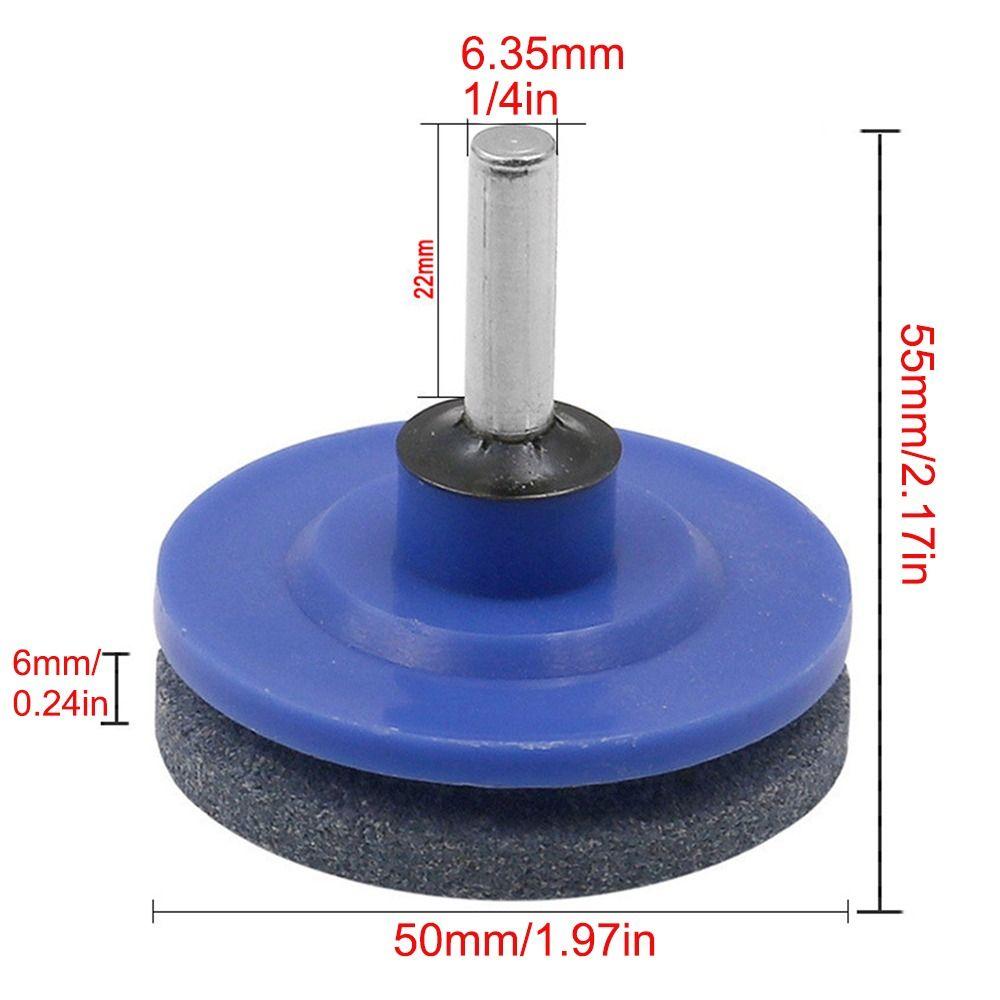 Universal Lawnmower Dull Blade Sharpener Grindstones  for Any Power Hand Dril