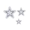 Hollow Star Silicone Mold Christmas Ornament Resin Mold Pentagrams Silicone Mold Christmas Star Epoxy Resin Casting Mould