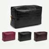 Moderne Neue PU-Leder Damen Kosmetiktasche Reißverschluss Große Kapazität Wasserdicht Reise Make-up Aufbewahrungstasche Organizer Koffer