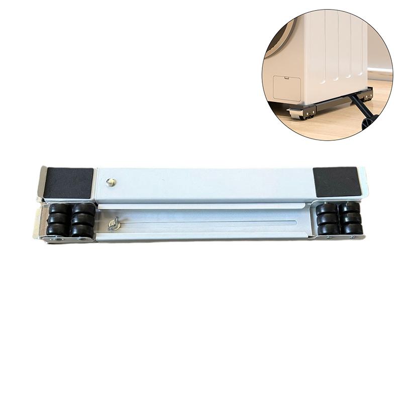 Heavy Duty Appliance Rollers, 300KG Load Mobile Washing Machine Base, Double Row 24 Wheels