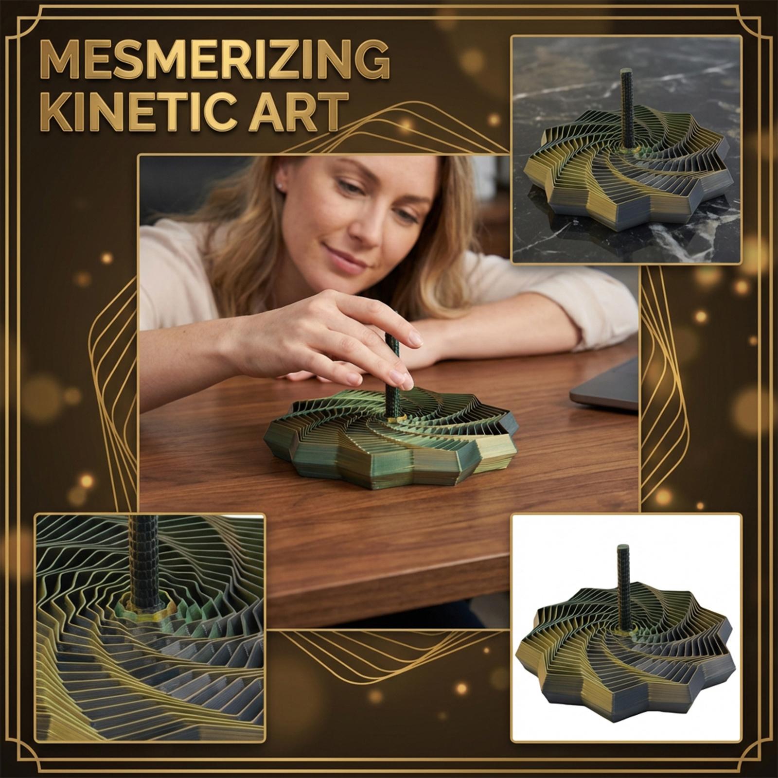 

3D-печатная звезда, складывающийся многоугольник, детская головоломка, игрушка, Башня из моркови, спиральный орнамент-антистресс, поделка one size