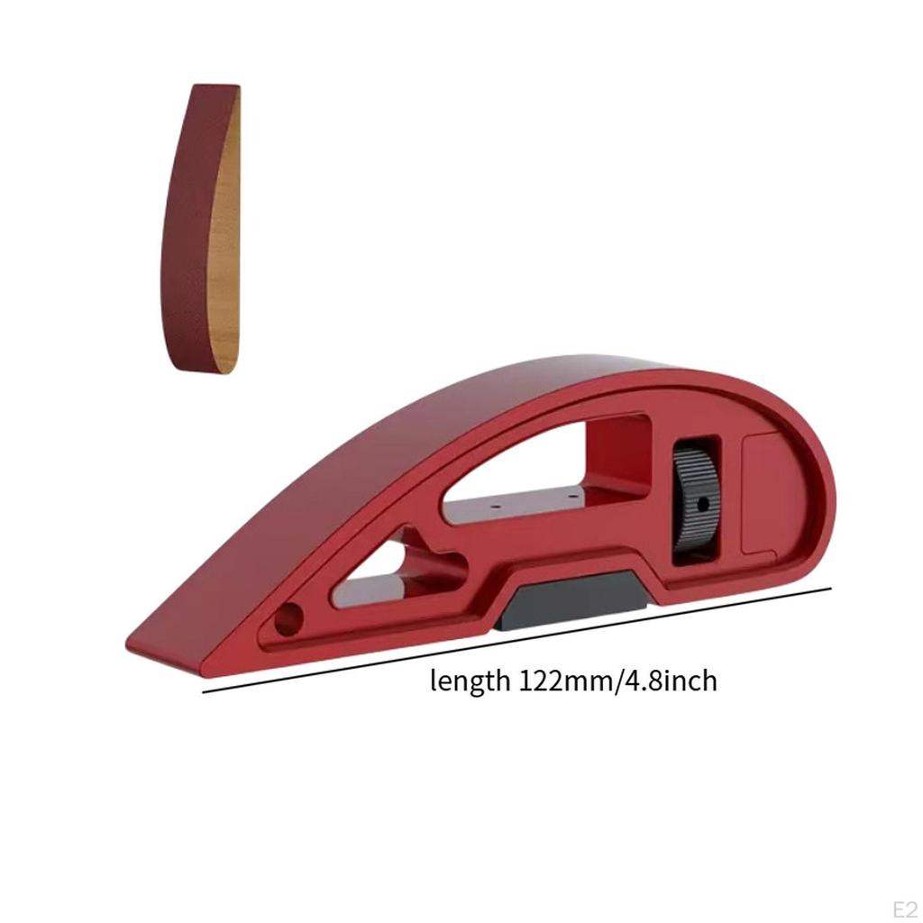 Manuelle Schleifbandhalterung Holzbearbeitungswerkzeug Schleiferaufsatz Hand Vielseitig