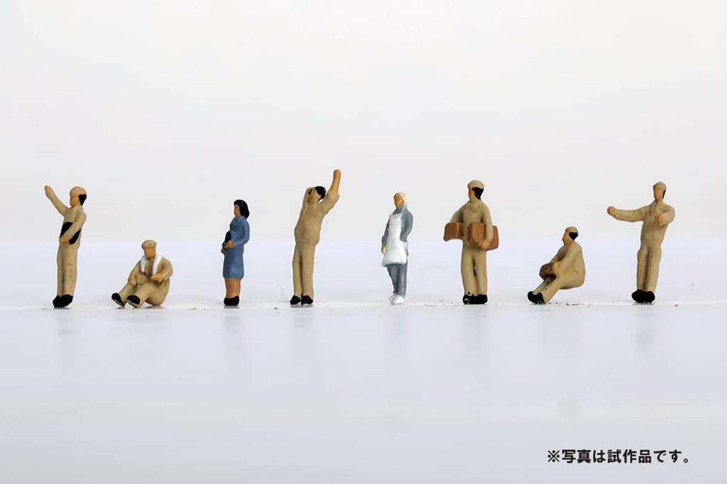 Scenery Collection The Humans 138 Factory People Diorama Supplies 323990