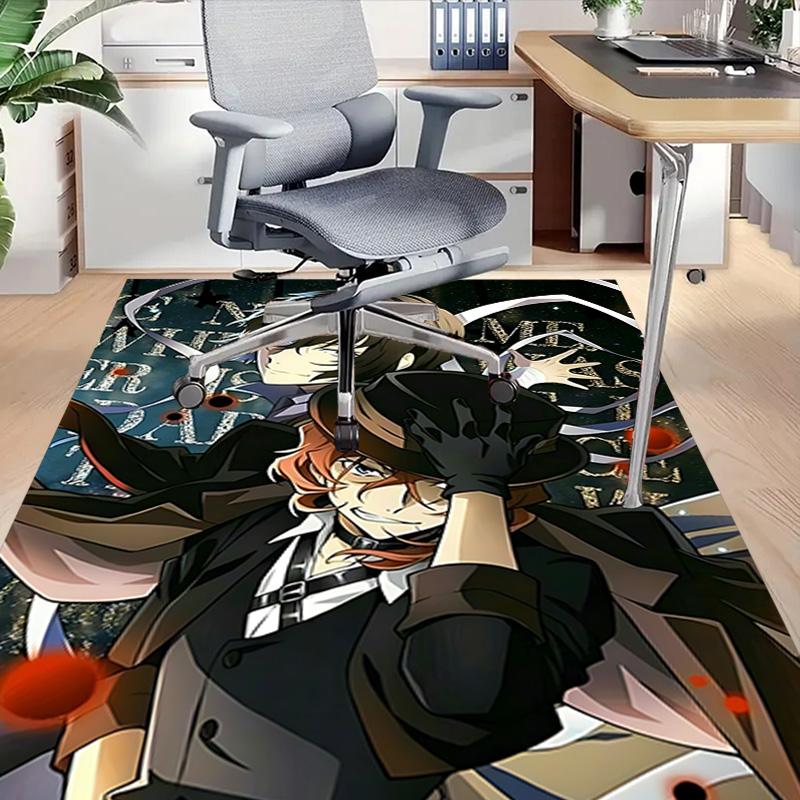 Dazai Osamu Nakahara Chuya Carpet For Playroom Bedroom Living Room Sofa Home Decor Kids Game Area Rug Nonslip Floor Mat