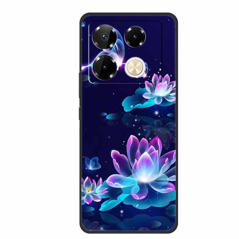 

Чехол для Infinix Note 40 Pro 4G, мягкий силиконовый задний чехол из ТПУ для телефонов Infinix Note40 X6850 X6853, оригинальный цветной Capa Note 40 Pro 4G