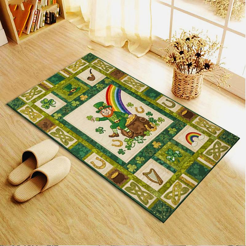 2025 New Coins&Rainbows Carpet Rug for Living Room Bedroom Home Sofa Decoration,Kids play Non-slip Floor Mat116