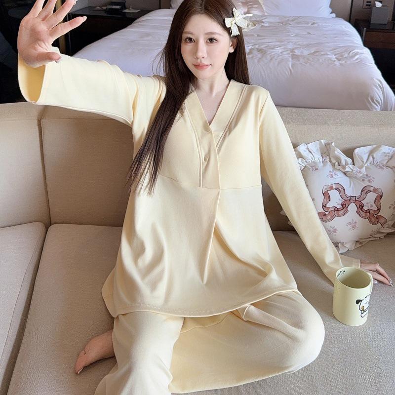 Regulowana piżama ciążowa: Lekki, pochłaniający pot kombinezon pielęgniarski na okres poporodowy i ciążowy