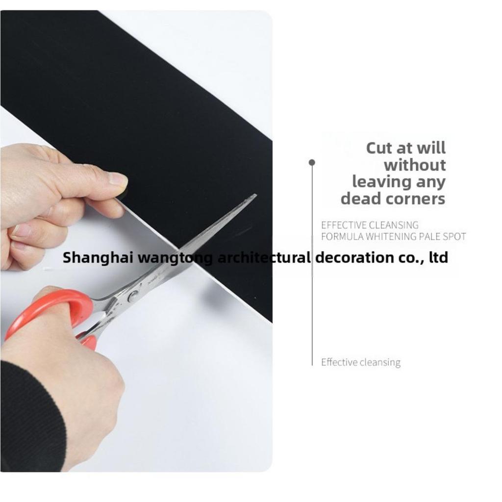 Thick Roll, European Style Marble Tile Panel Wallpaper, Self-adhesive PVC Imitation Brick, DIY Detachable, Floor and Wall Protection Strip