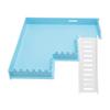 Hamster Climbing Platform Multipurpose Hamster Playing Platform Safety Climbing Toy with Ladder for Small Animals M/L Shape