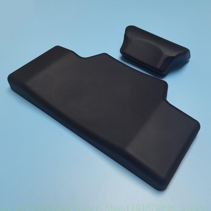 Motorcycle Passenger Backrest Back Pad Universal Self-adhesive Shockproof Rear Top Case Box Luggage Cushion