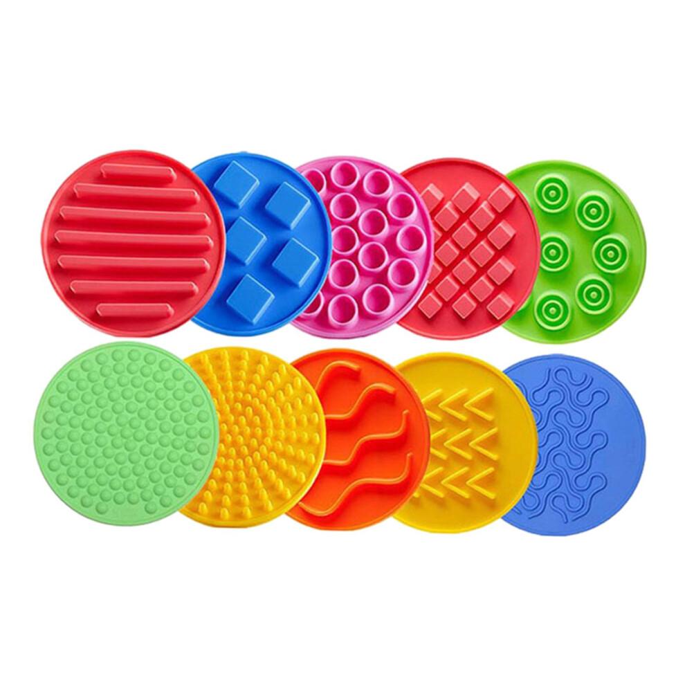 Sensory Mats Calming Play Assorted Textured Sensory Discs Fun