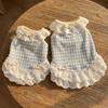 Comfortable Pet Dog and Cat Checkered Clothes Small Dog Vest  Spring Summer Season