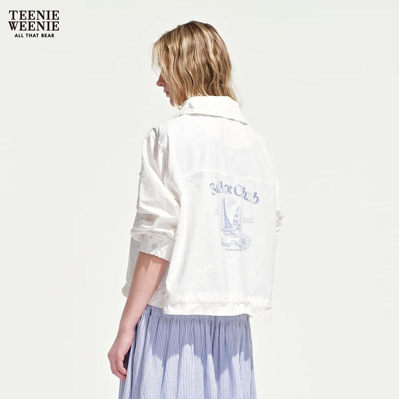 Teenie Weenie Women's Little Bear Letter Jacket
