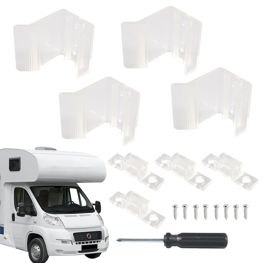 Closet Door Latch Mirrored Closet Catch Sliding Door Lock Shock Absorption Interior Hardware Safety Replacement Accessories For