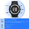 EZON T031 GPS Laufuhr für Herren mit Geschwindigkeits-, Distanz-, Tempo-Alarmen, Kalorienzähler und Stoppuhr, Schwarz (TPU Ersatzarmband).