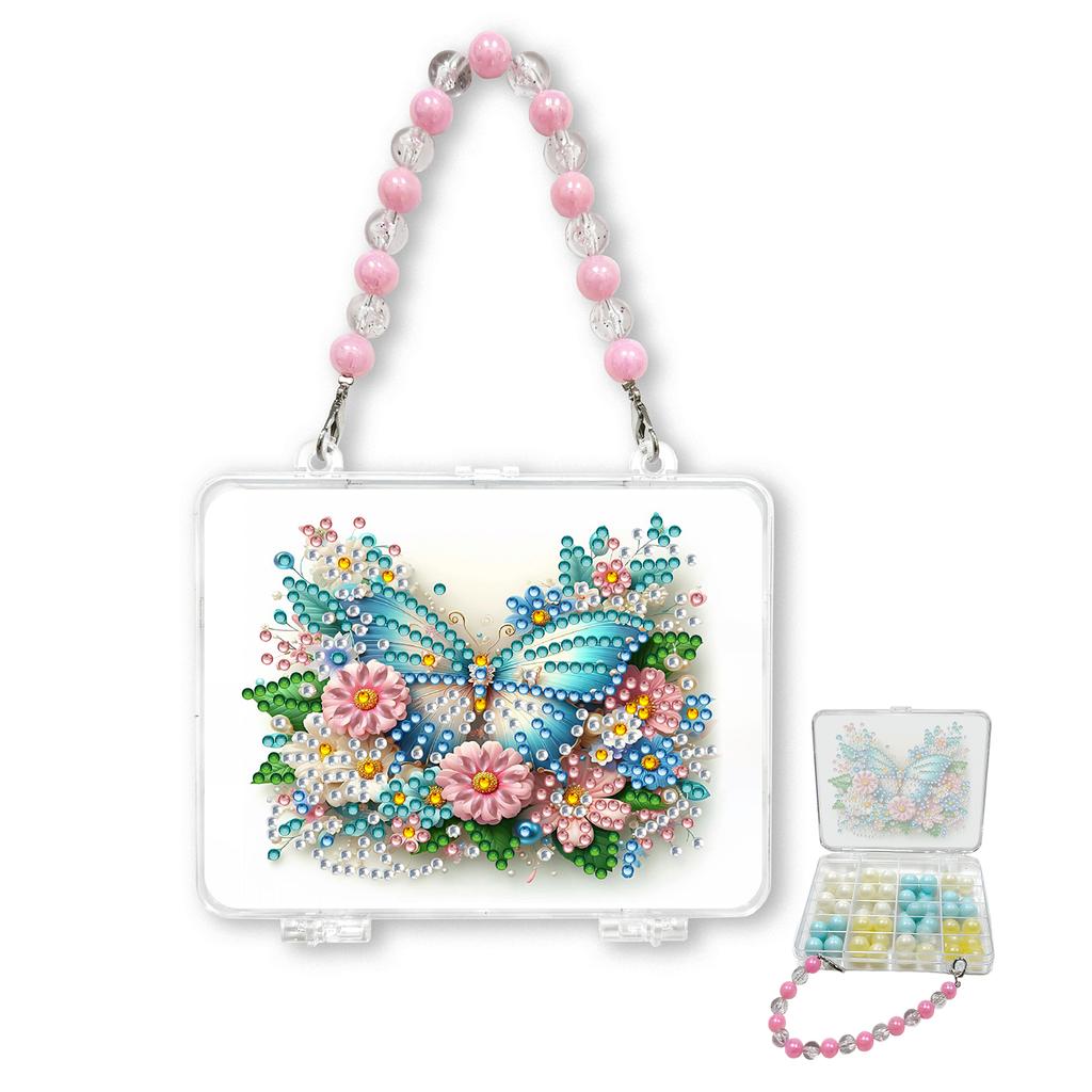 DIY Diamantmalerei Perlen Aufbewahrungsbox Große Kapazität Diamanten Plateau Aufbewahrungskoffer Perlenflaschen Aufbewahrung Handtasche Perlen Organizer