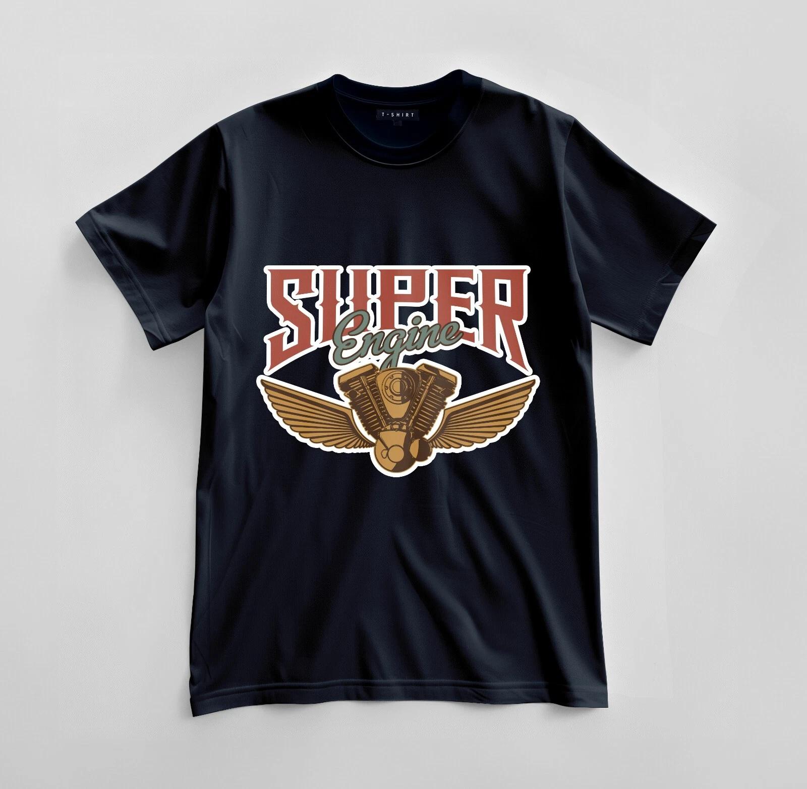 

Custom Super Engine Graphic T-shirt Design Unisex Jersey Short Sleeve Tee 2XL