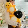 Kawaii Anime Cartoon Little Milk Dragon Doll Cute Dinosaur Stuffed Plush Toy Cute Doll Black Face Sleeping Pillow Gift