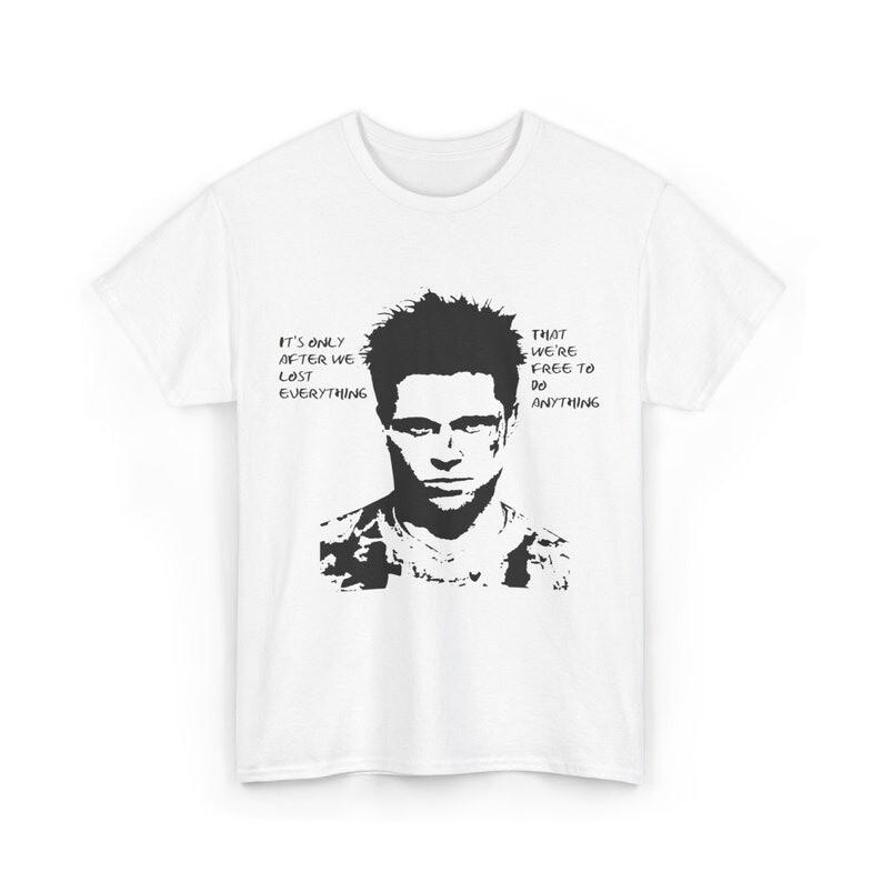 Fight Club T-shirt Unisex Trendy Graphic Tee Style
